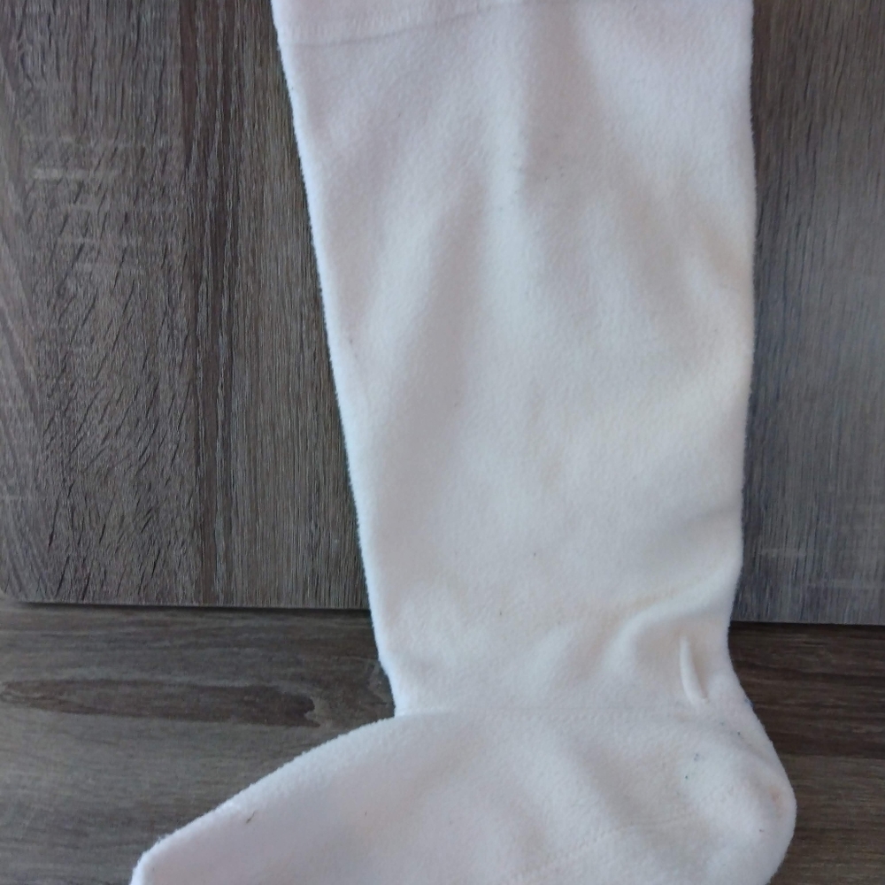 Hunter Cream Large Christmas Stocking